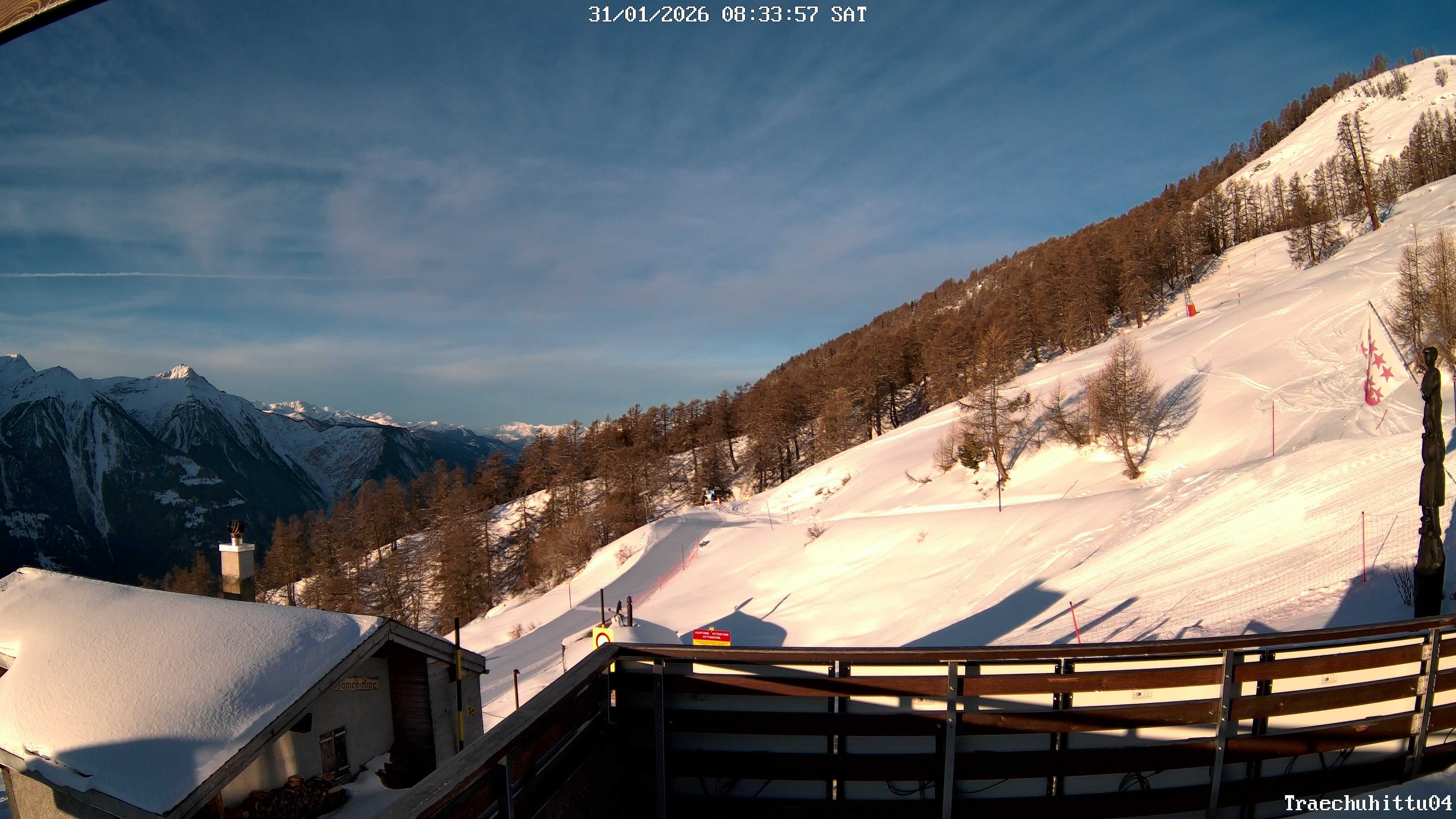 Archiv Foto Webcam Restaurant Trächuhittu (Jeizine)