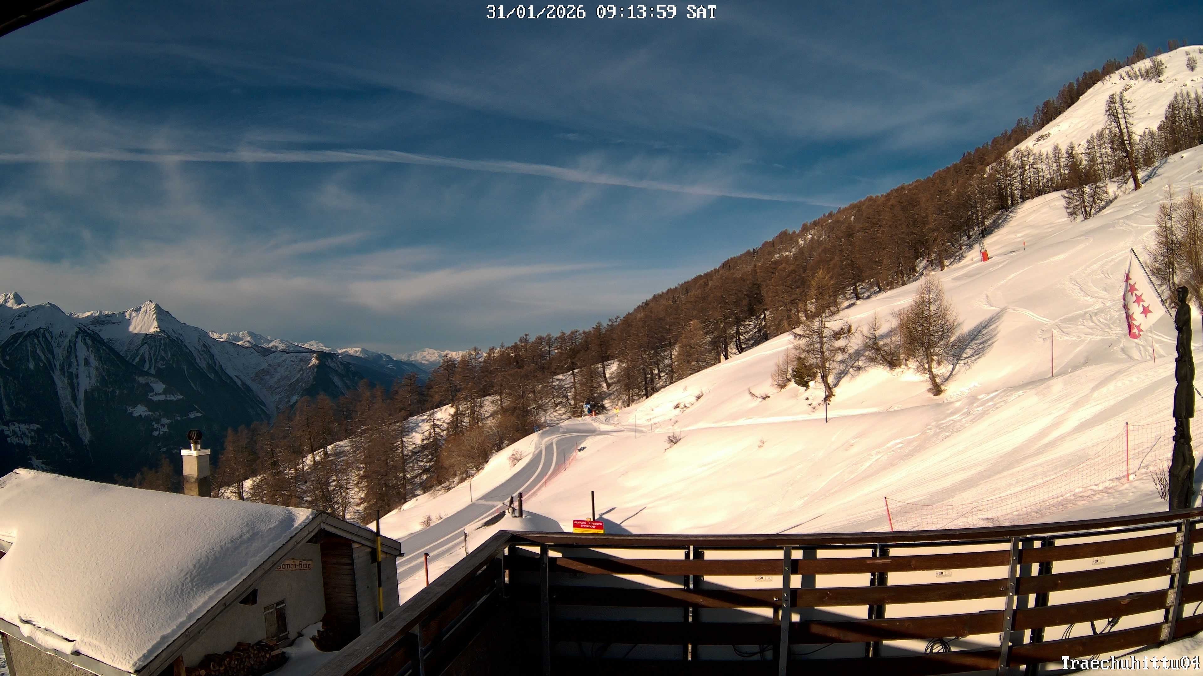 Archiv Foto Webcam Restaurant Trächuhittu (Jeizine)