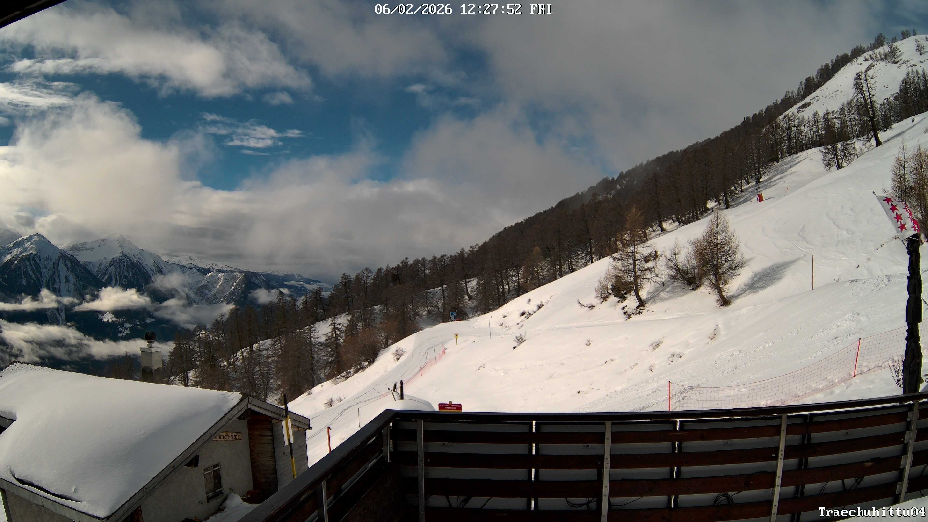 Archiv Foto Webcam Restaurant Trächuhittu (Jeizine)