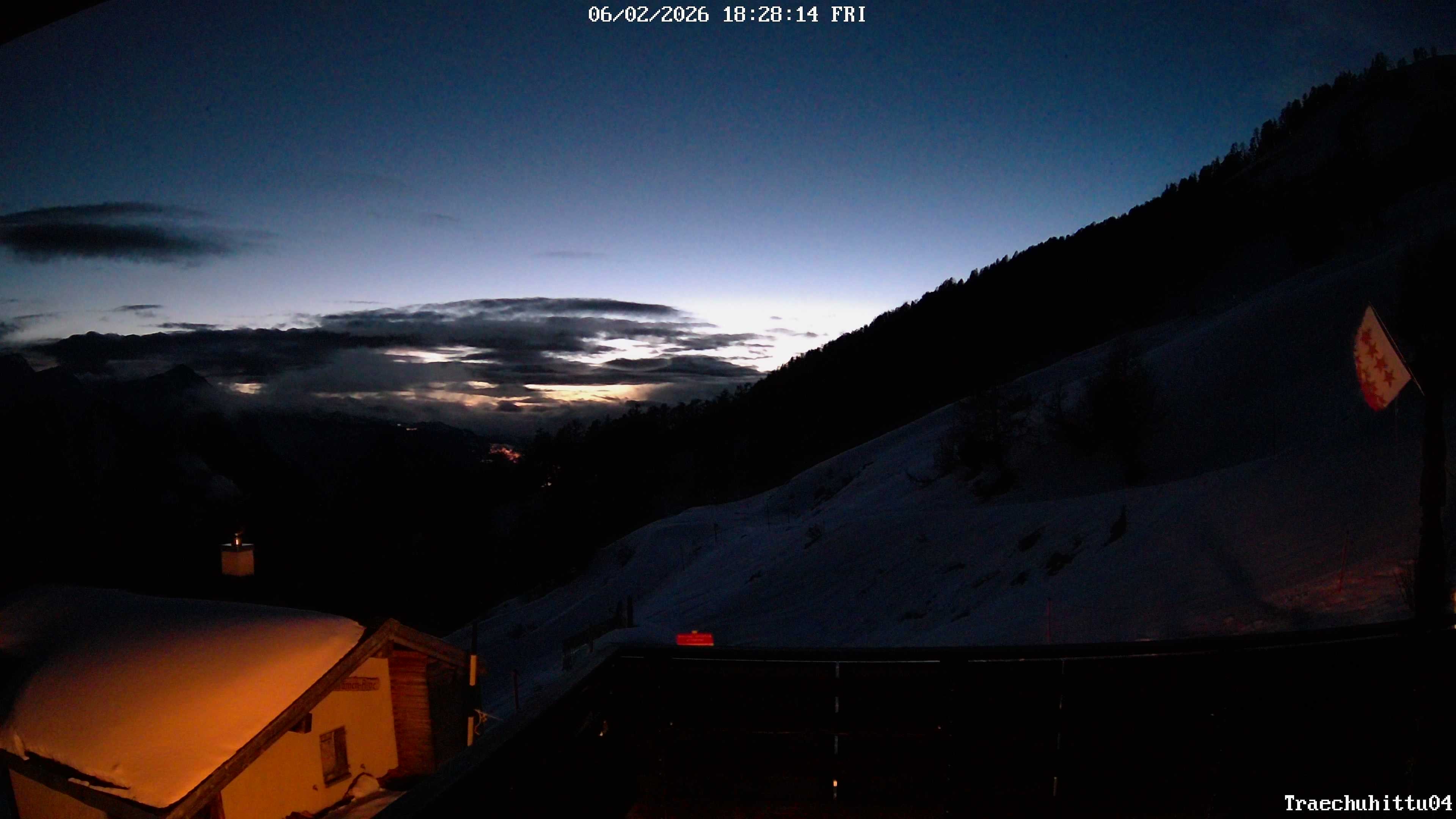 Archiv Foto Webcam Restaurant Trächuhittu (Jeizine)