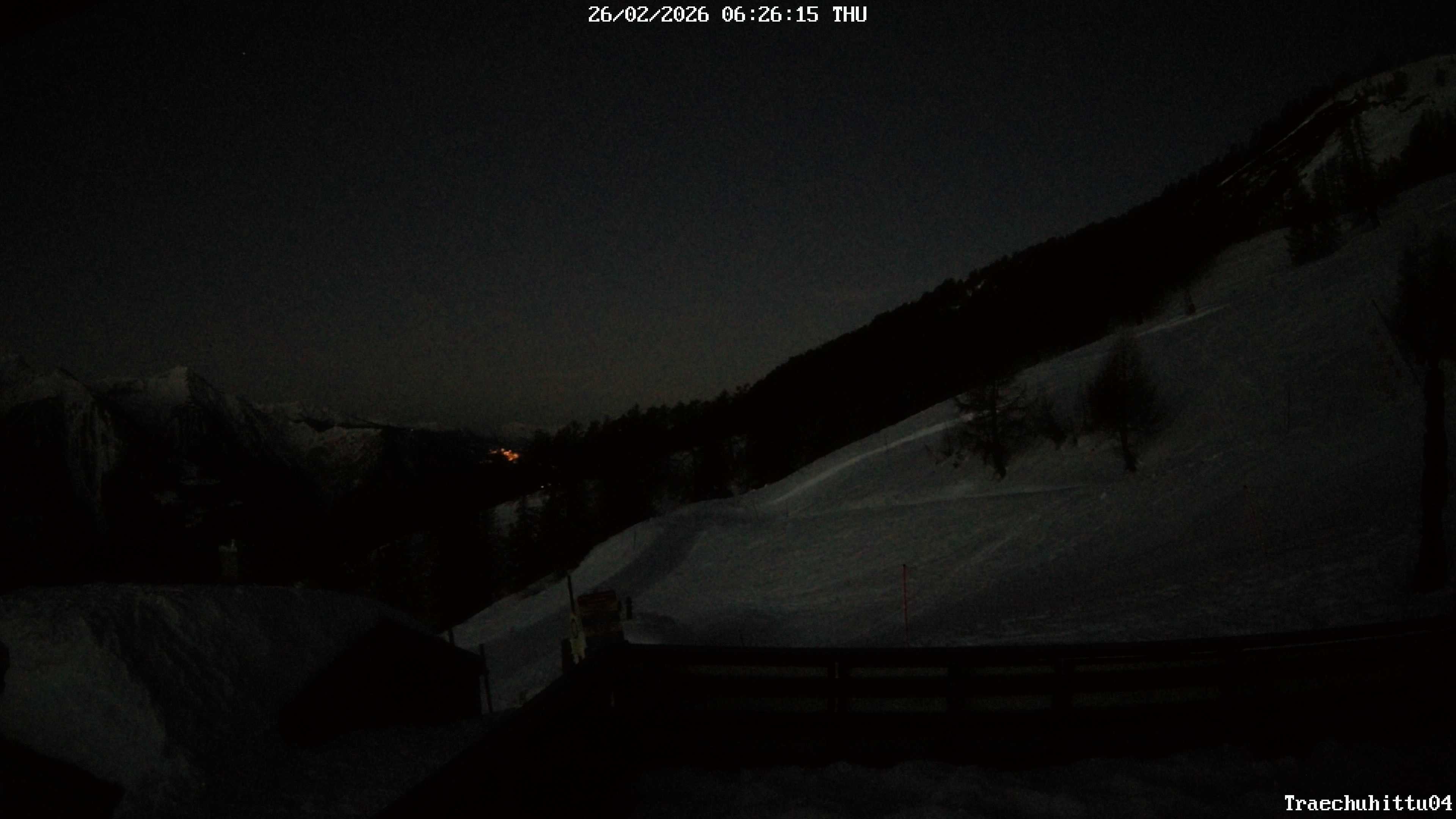 Archived image Webcam Restaurant Trächuhittu in Jeizine