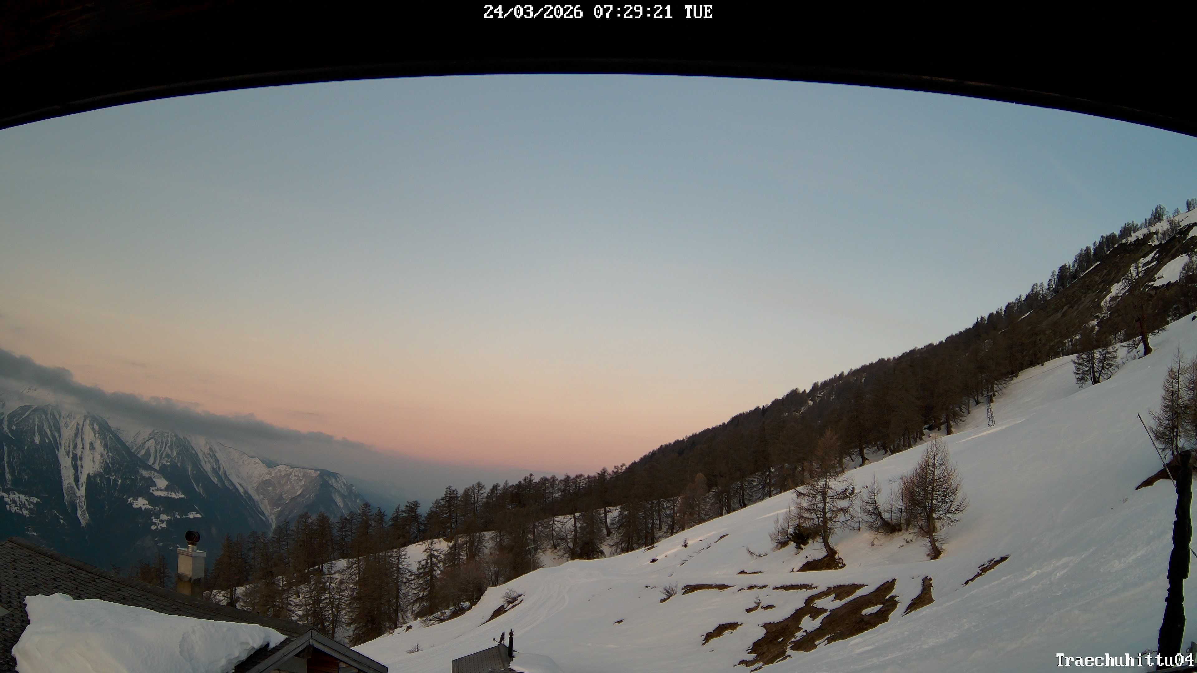 Archiv Foto Webcam Restaurant Trächuhittu (Jeizine)