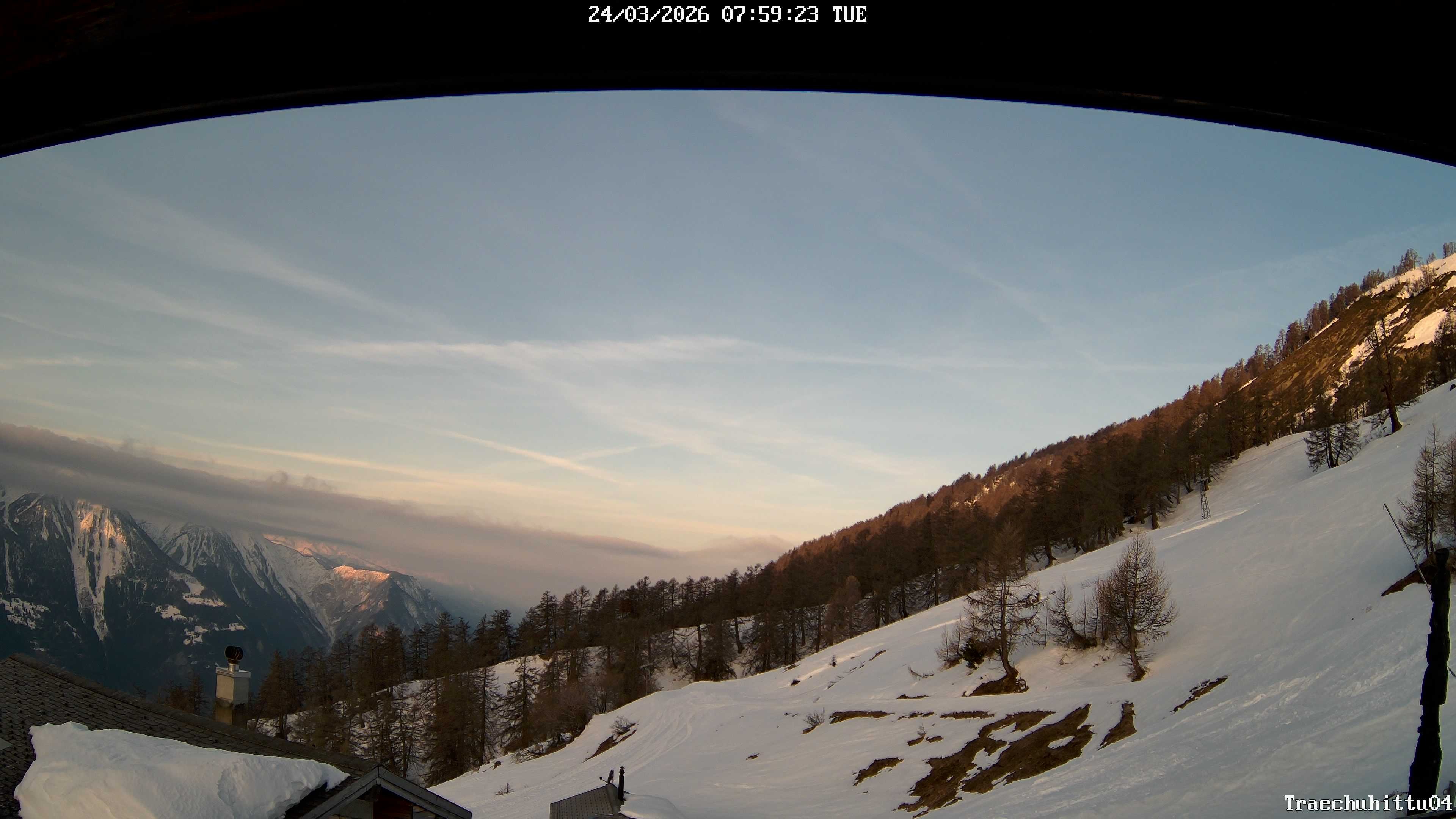 Archiv Foto Webcam Restaurant Trächuhittu (Jeizine)