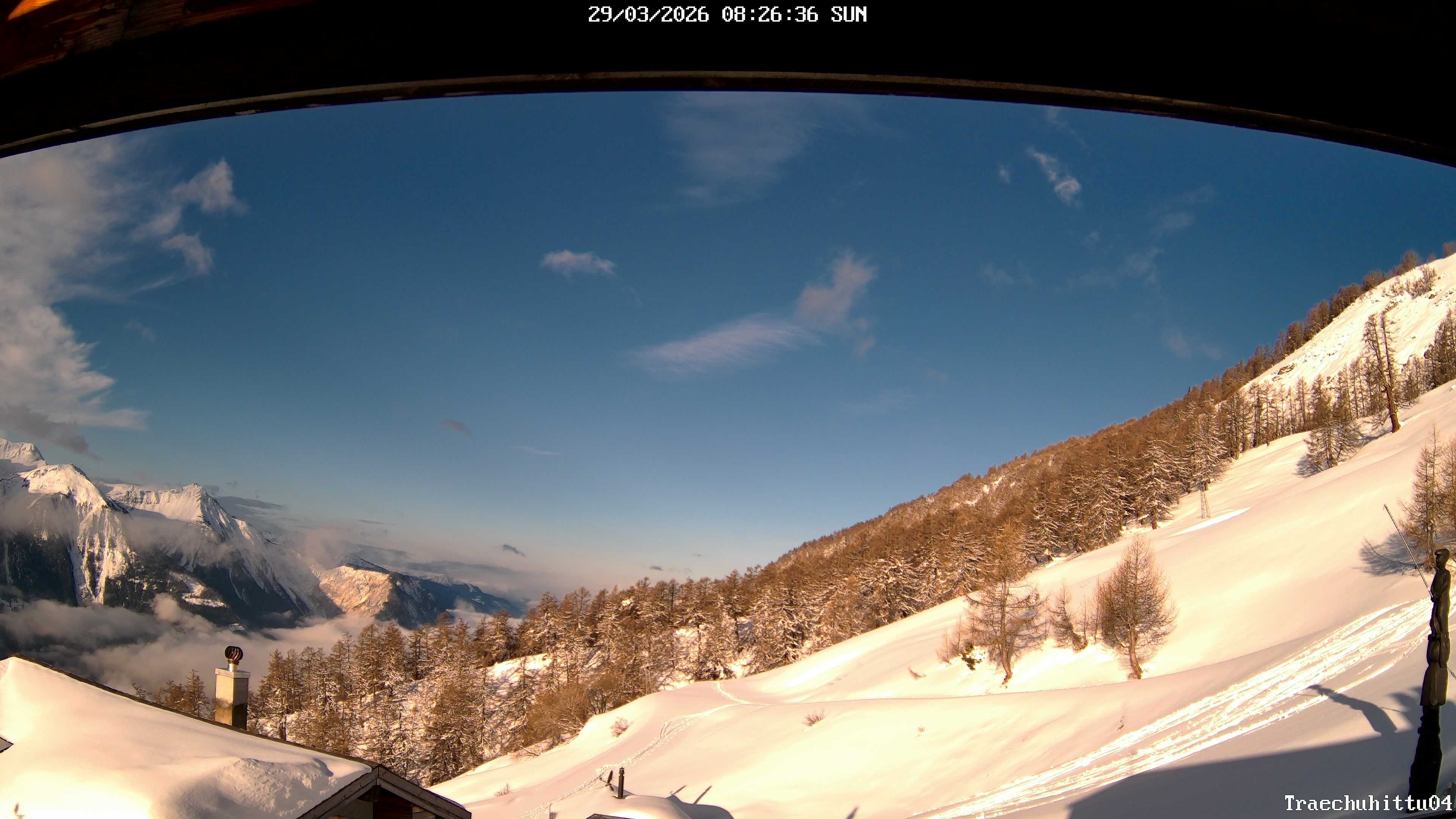 Archiv Foto Webcam Restaurant Trächuhittu (Jeizine)