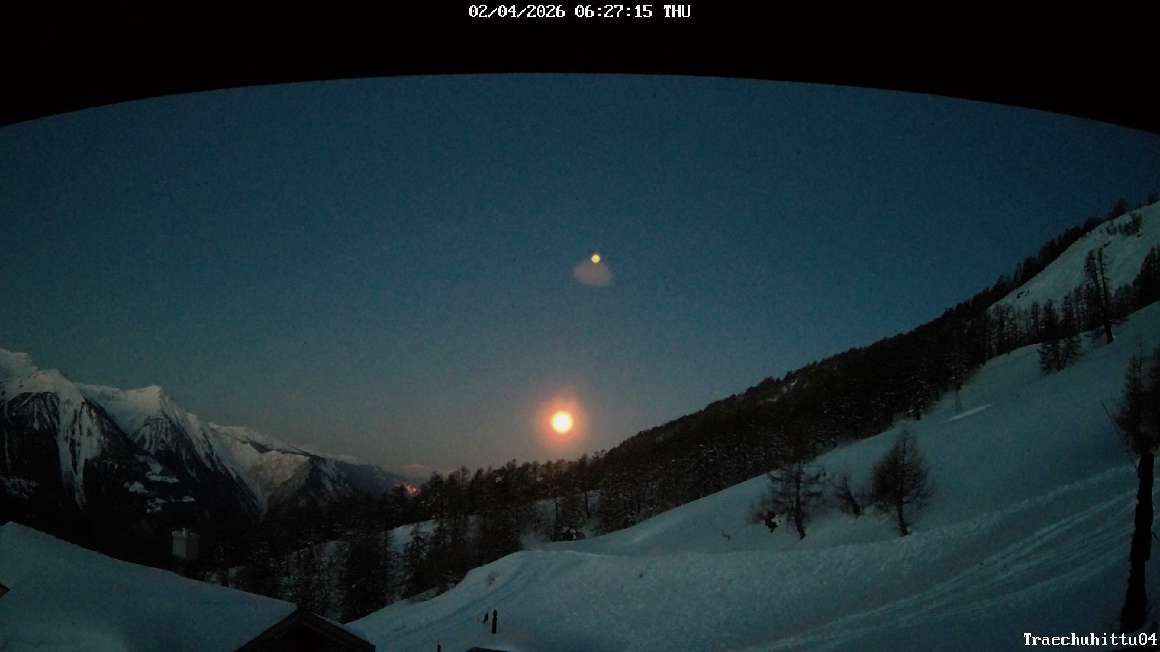 Archiv Foto Webcam Restaurant Trächuhittu (Jeizine)