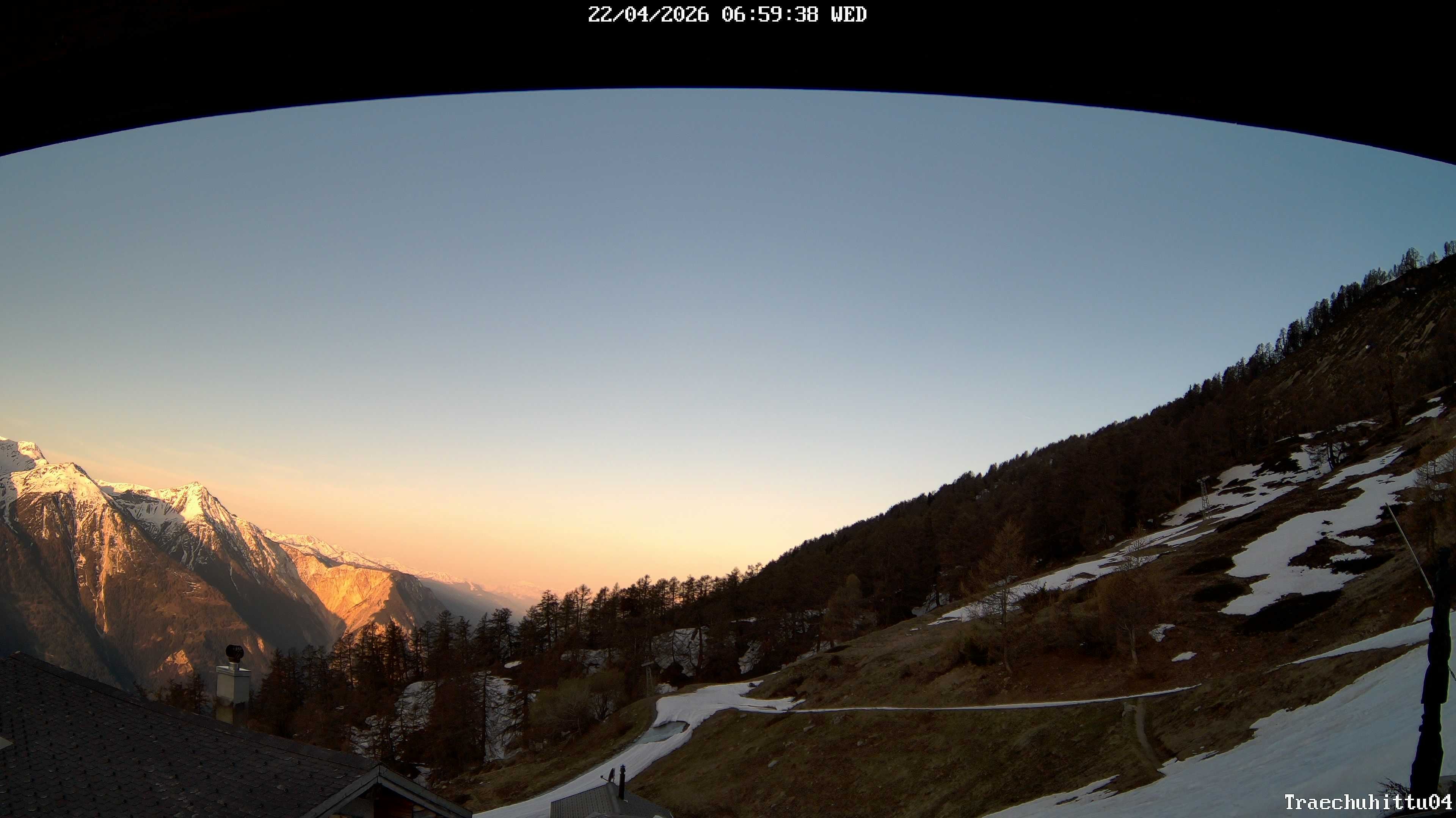 Archiv Foto Webcam Restaurant Trächuhittu (Jeizine)