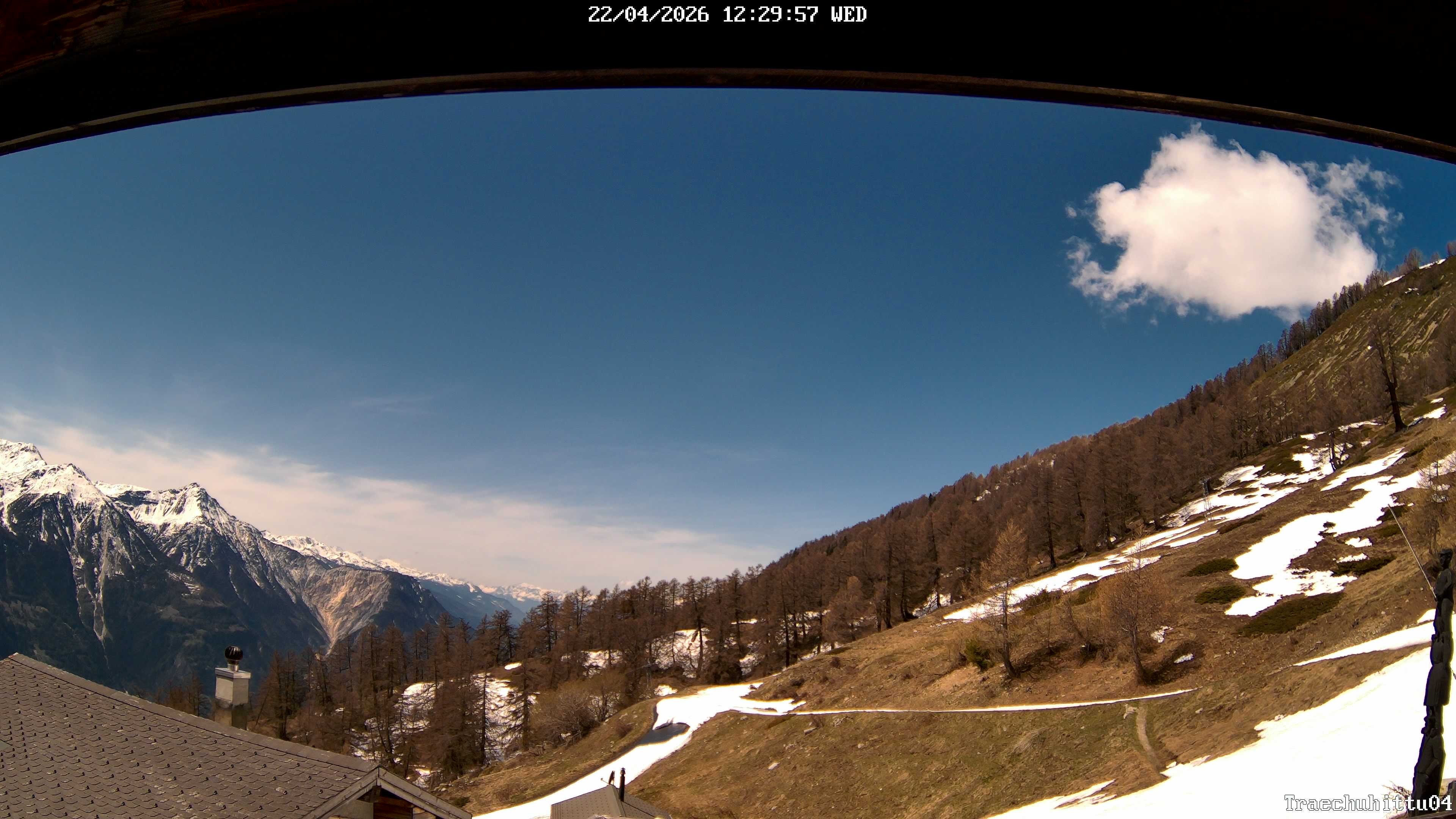 Archiv Foto Webcam Restaurant Trächuhittu (Jeizine)