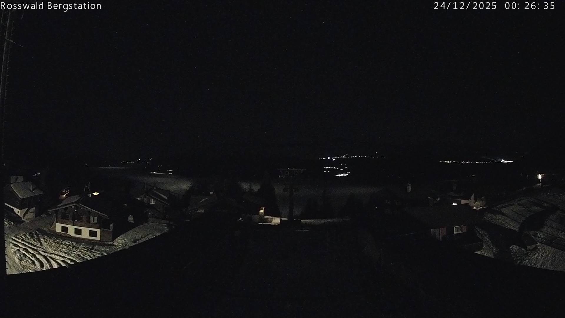 Archiv Foto Webcam Rosswald - Bergstation