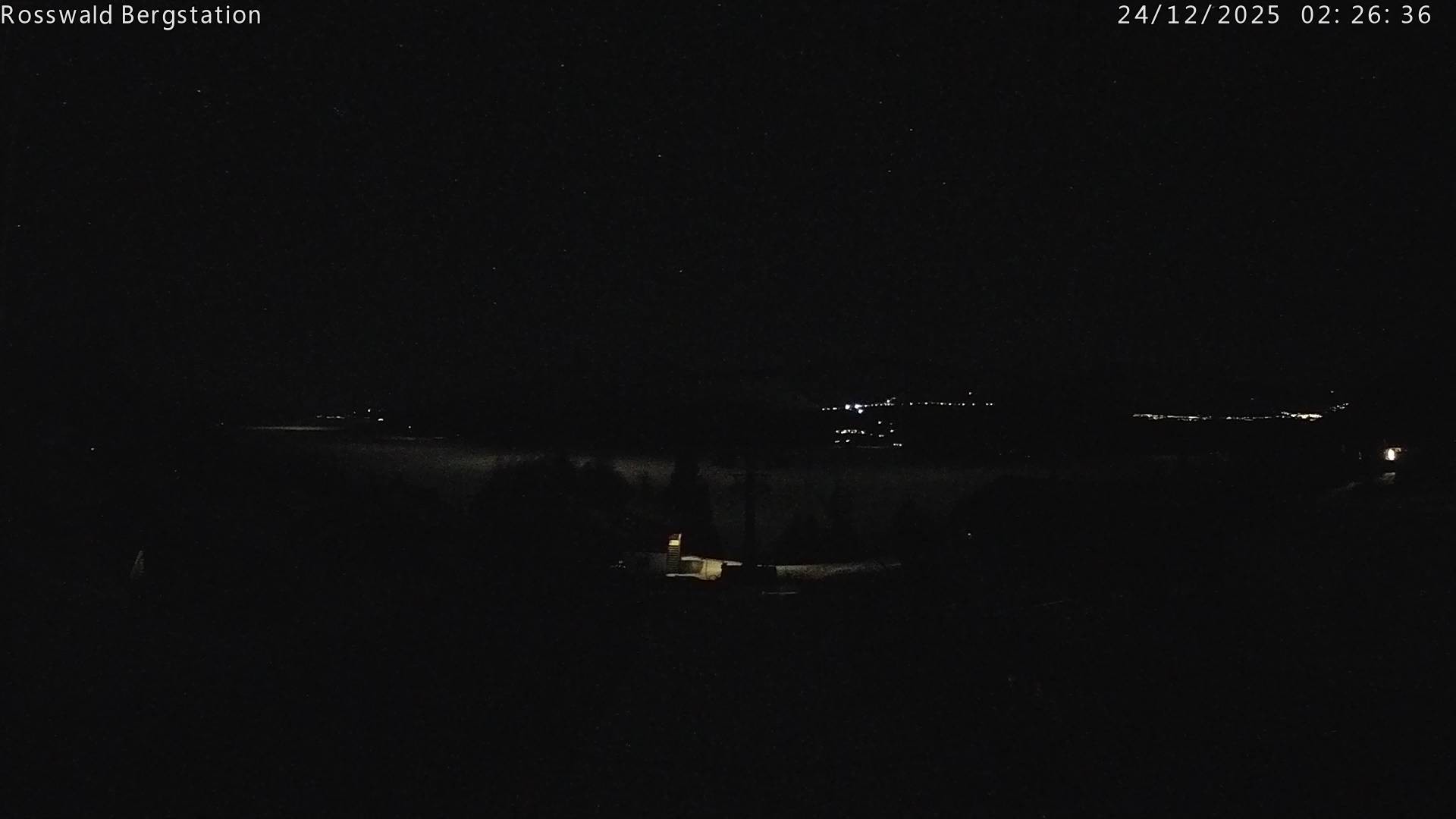 Archiv Foto Webcam Rosswald - Bergstation