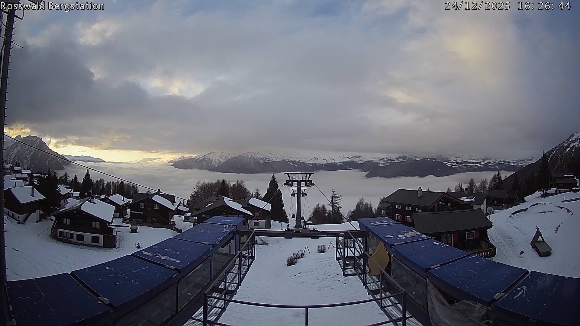Archiv Foto Webcam Rosswald - Bergstation