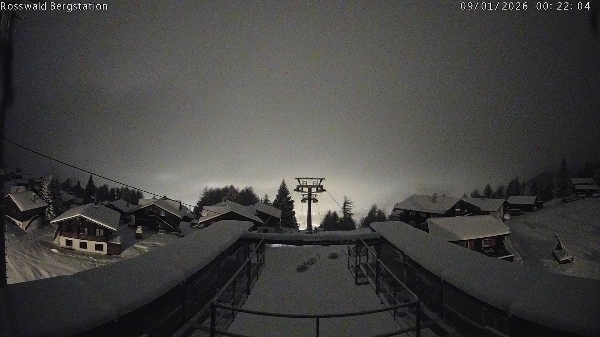 Archiv Foto Webcam Rosswald - Bergstation