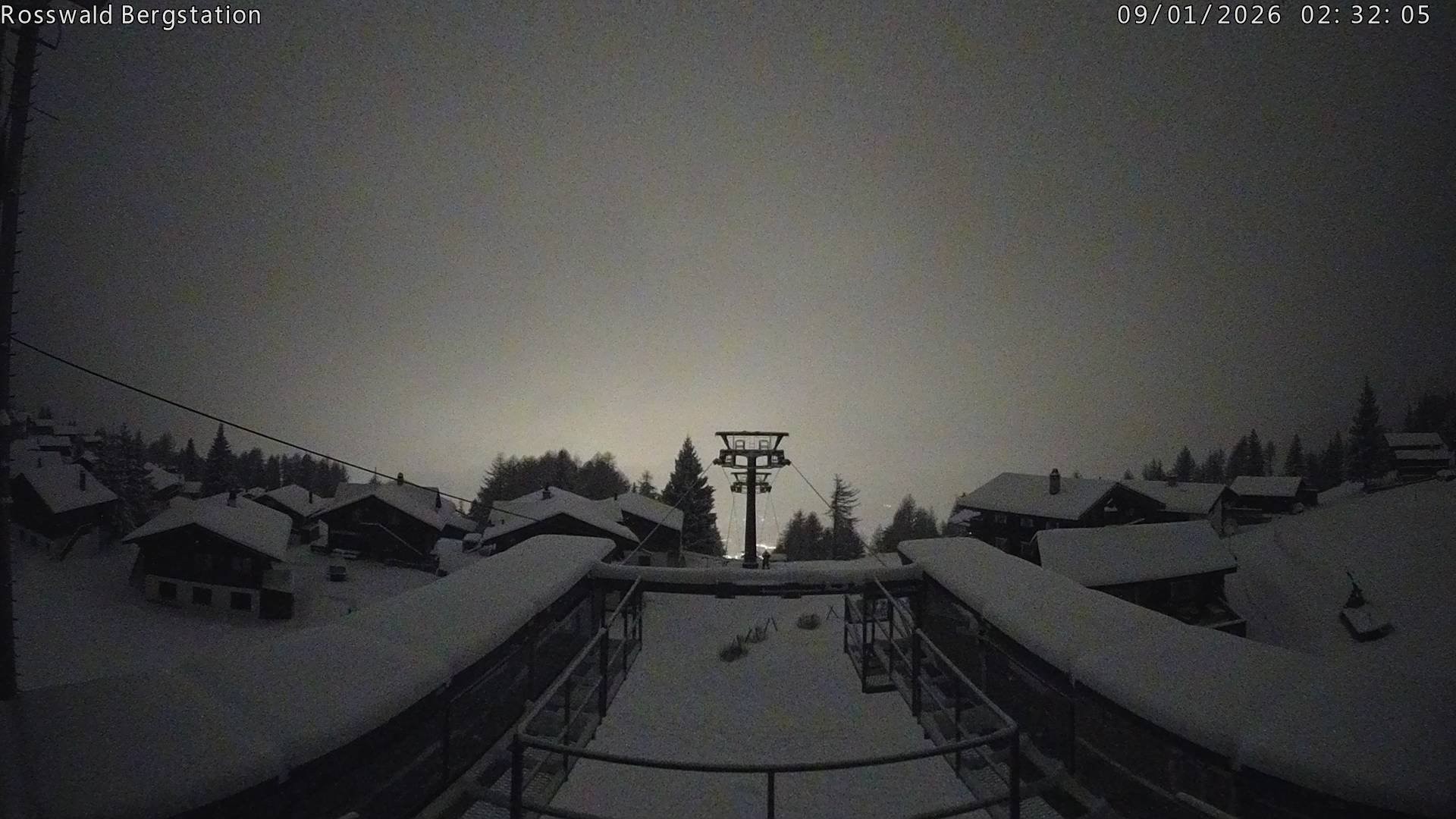 Archiv Foto Webcam Rosswald - Bergstation