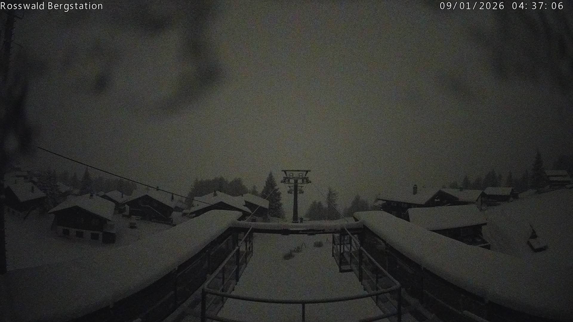 Archiv Foto Webcam Rosswald - Bergstation