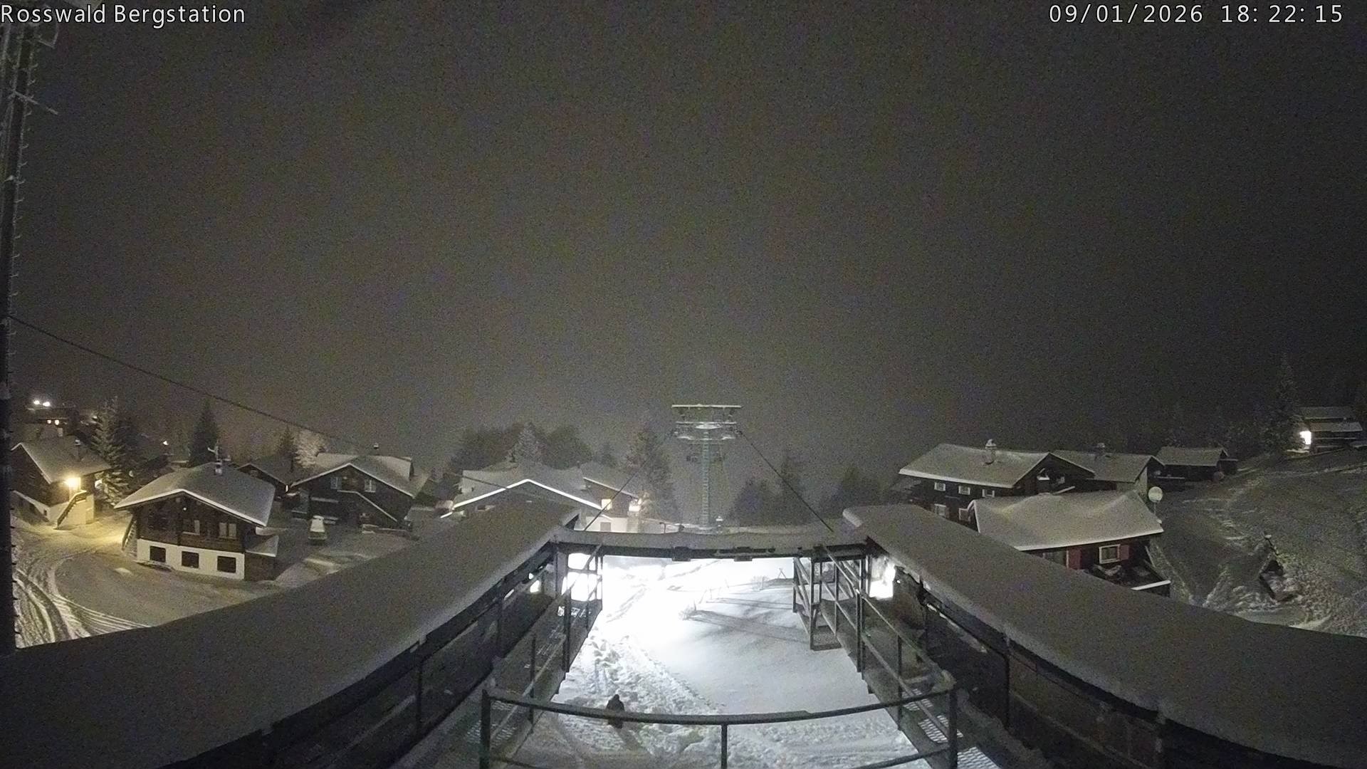 Archiv Foto Webcam Rosswald - Bergstation
