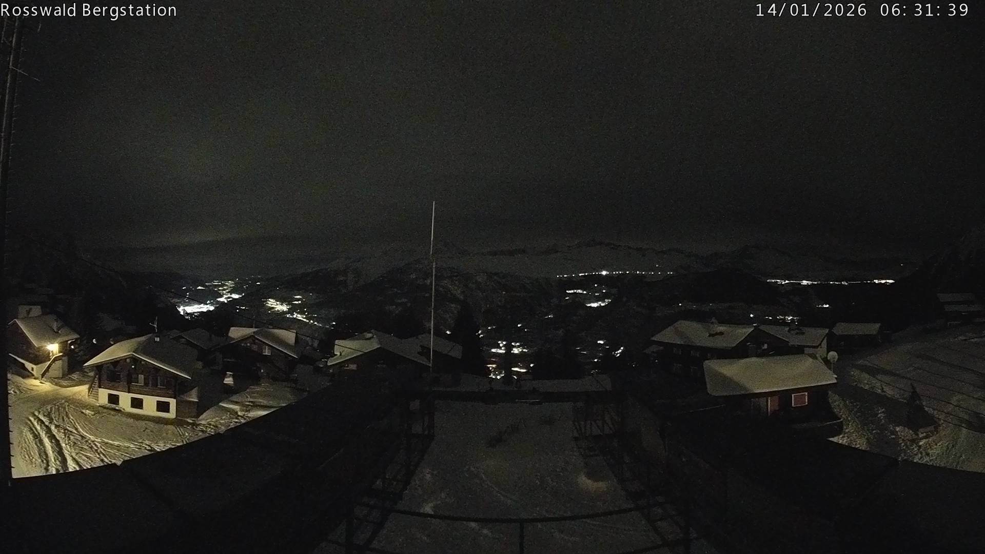 Archiv Foto Webcam Rosswald - Bergstation