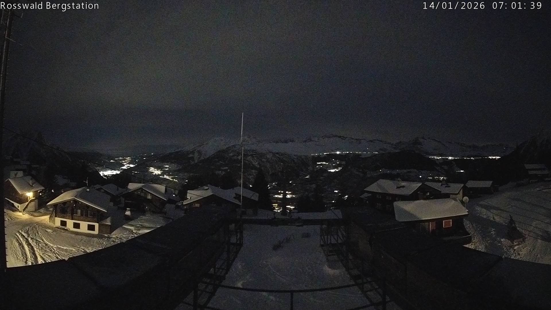 Archiv Foto Webcam Rosswald - Bergstation