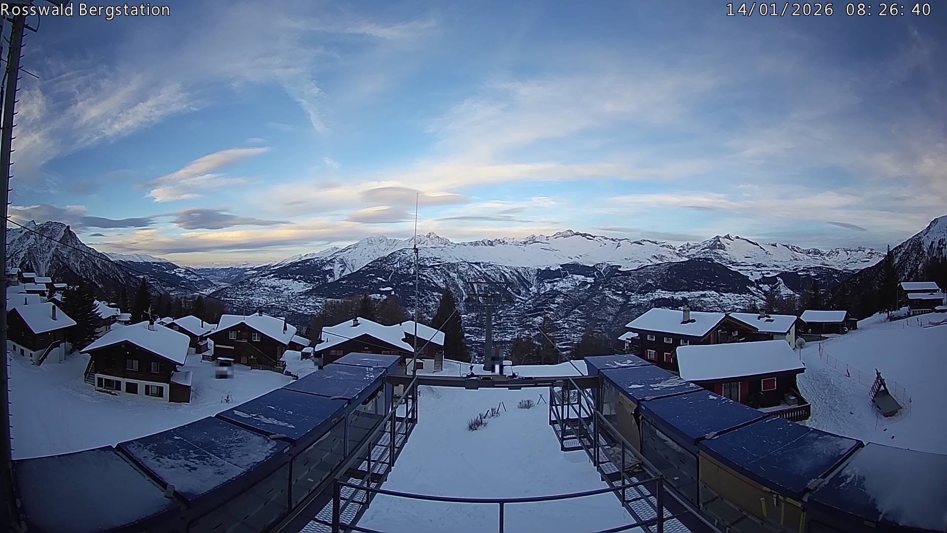 Archiv Foto Webcam Rosswald - Bergstation