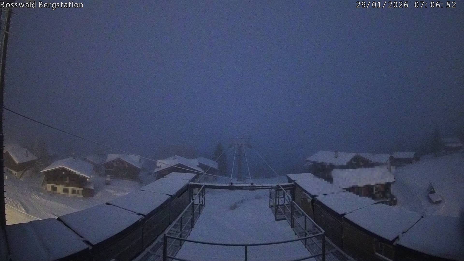 Archived image Webcam Rosswald - top station