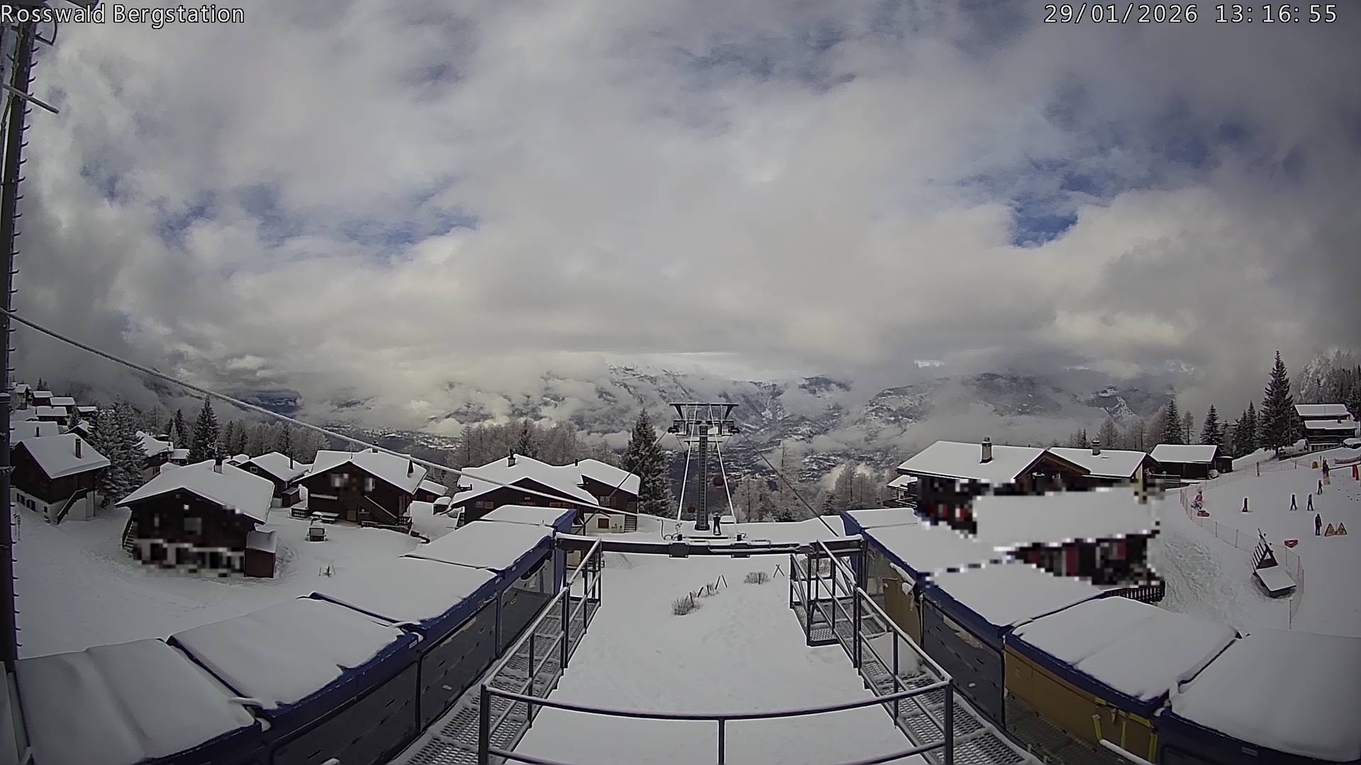 Archived image Webcam Rosswald - top station