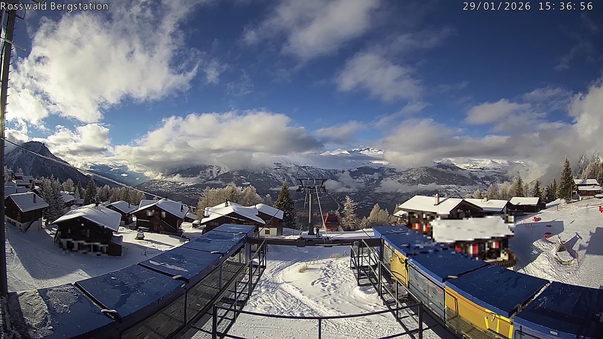 Archived image Webcam Rosswald - top station