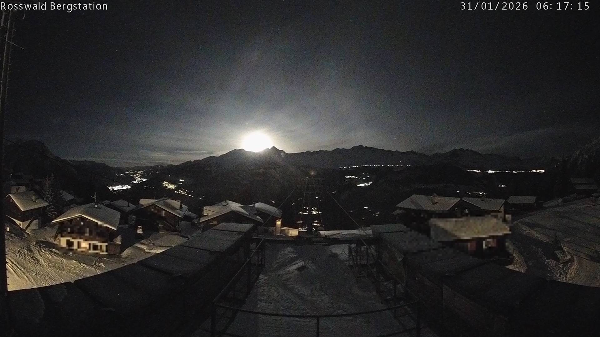 Archiv Foto Webcam Rosswald - Bergstation