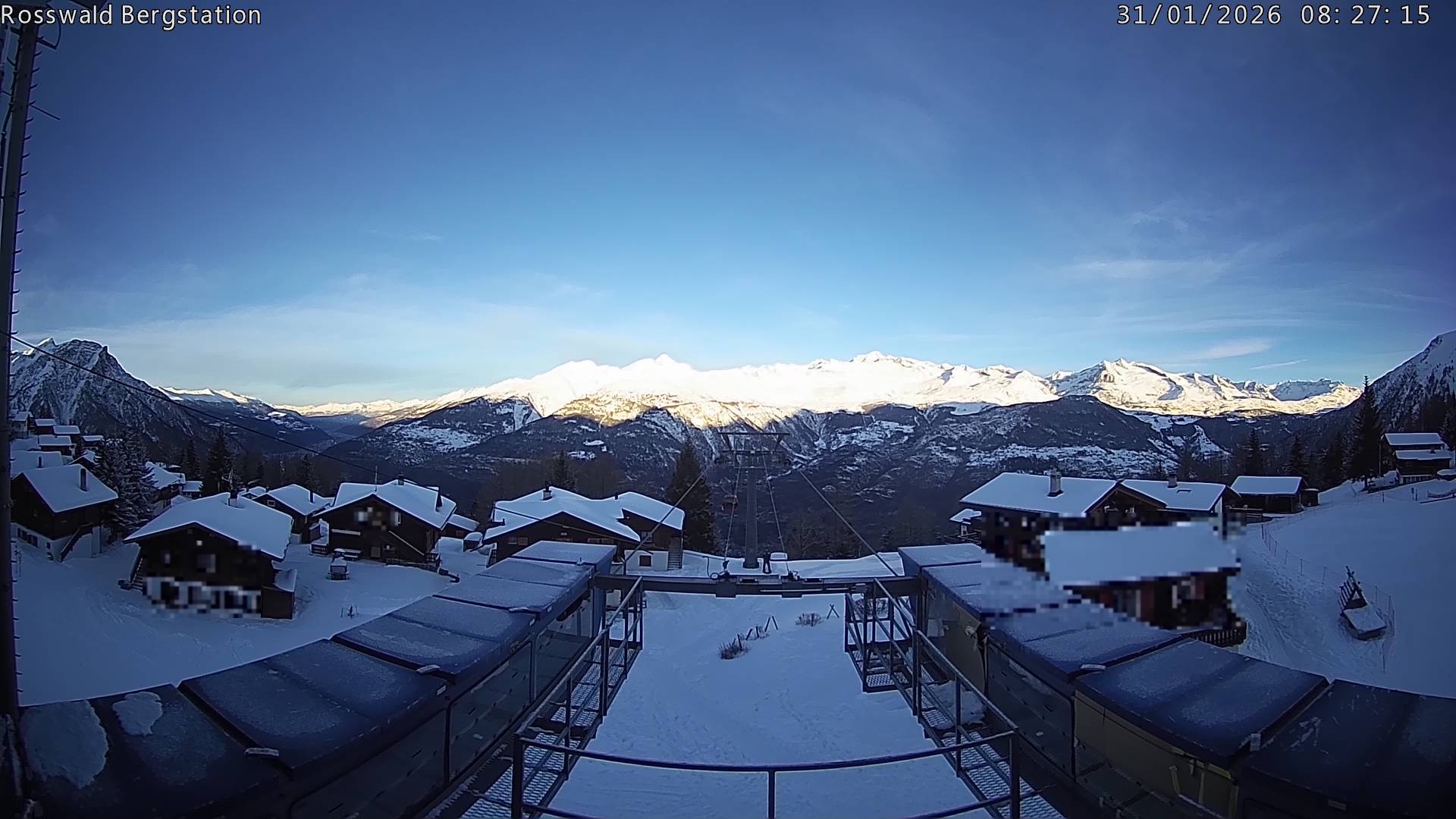 Archiv Foto Webcam Rosswald - Bergstation