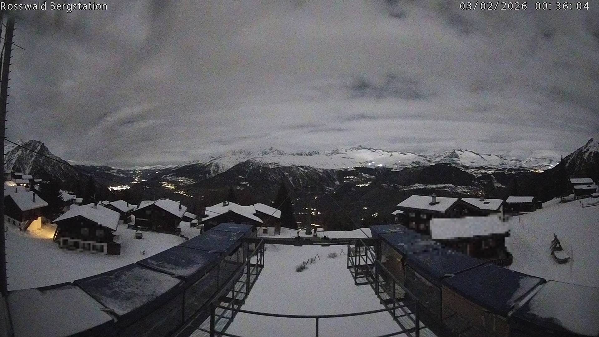 Archiv Foto Webcam Rosswald - Bergstation