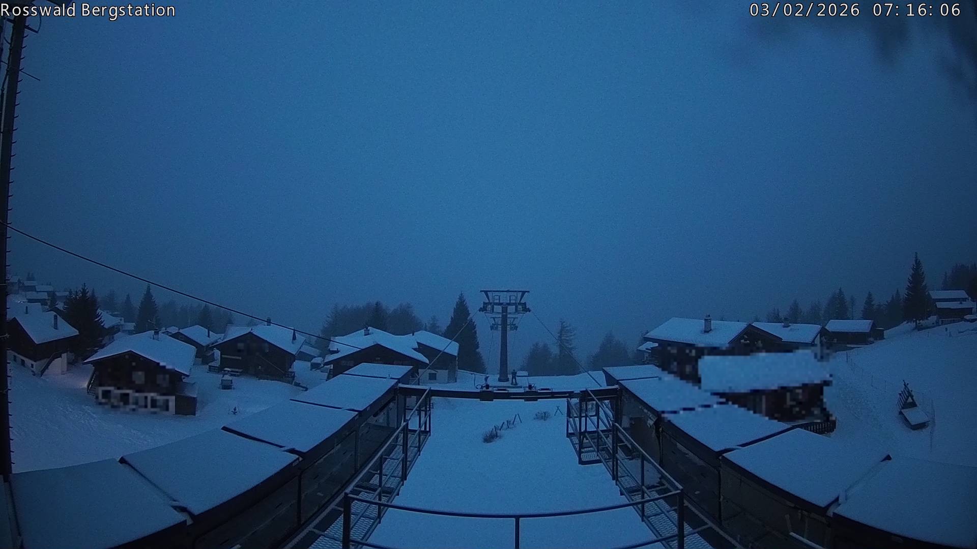 Archiv Foto Webcam Rosswald - Bergstation