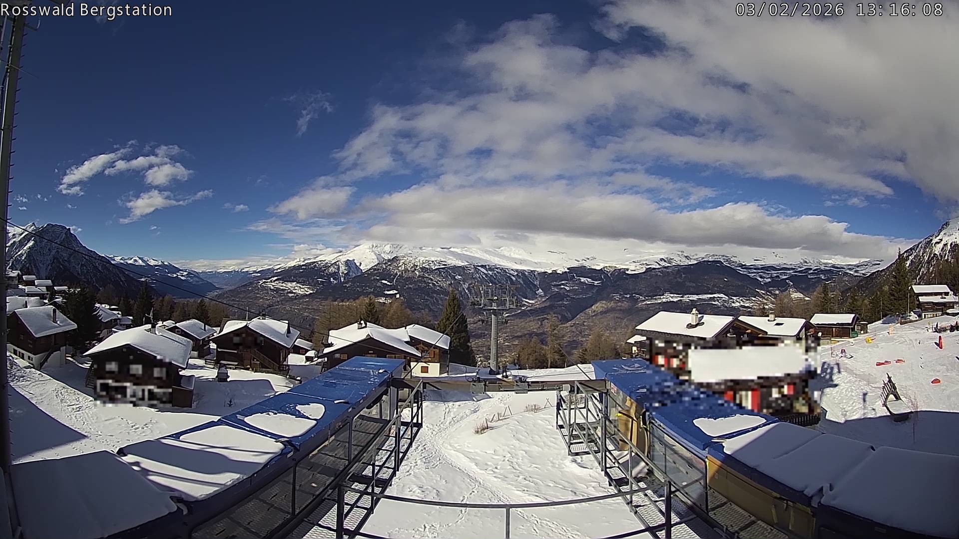 Archiv Foto Webcam Rosswald - Bergstation