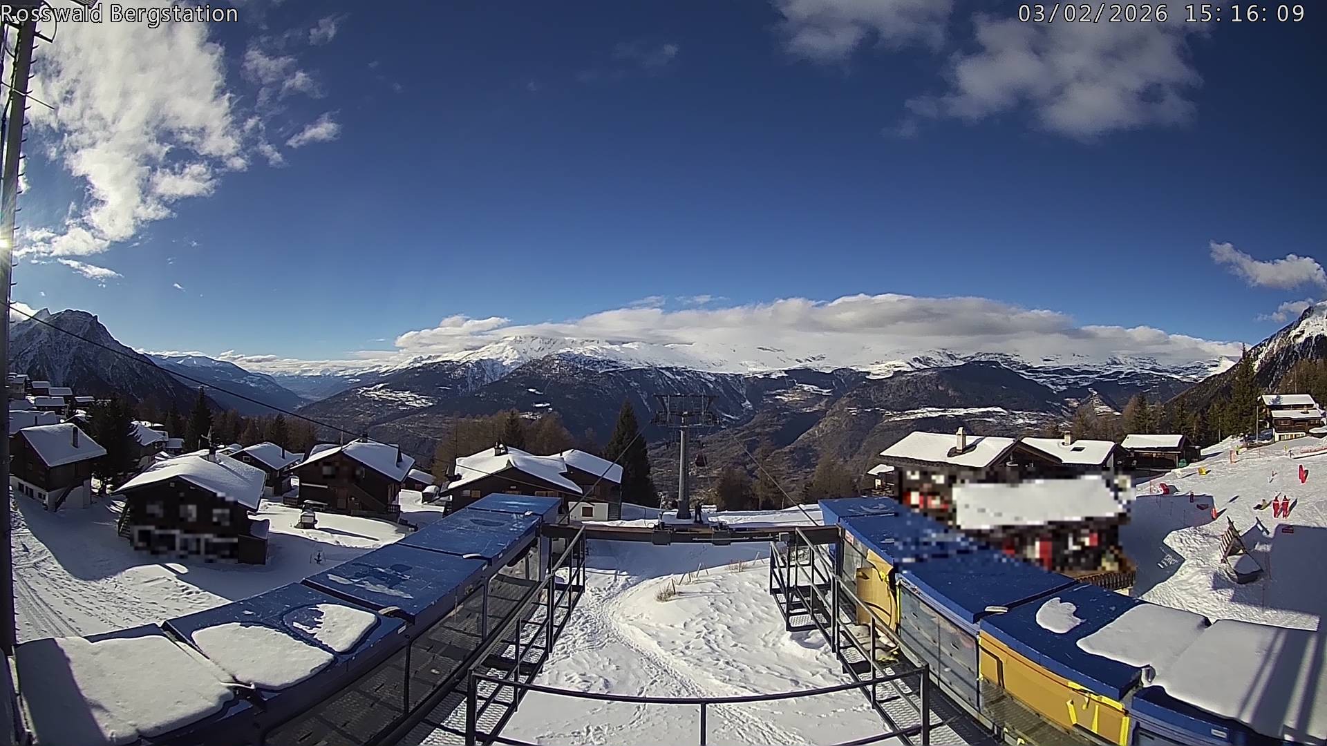 Archiv Foto Webcam Rosswald - Bergstation