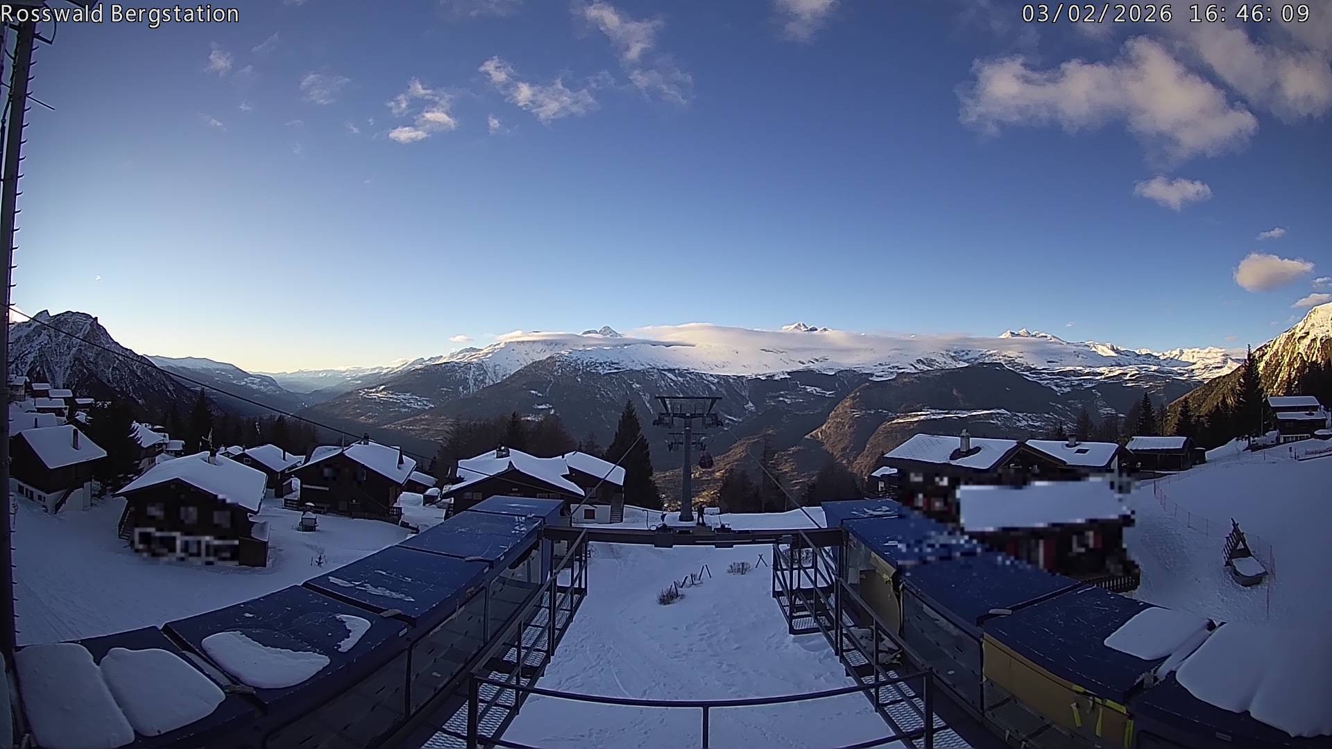 Archiv Foto Webcam Rosswald - Bergstation