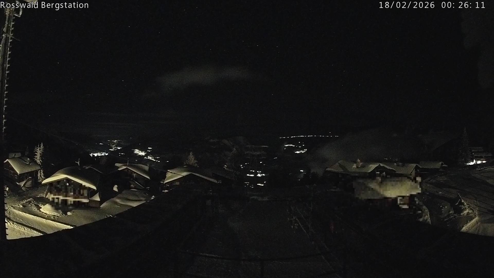 Archiv Foto Webcam Rosswald - Bergstation