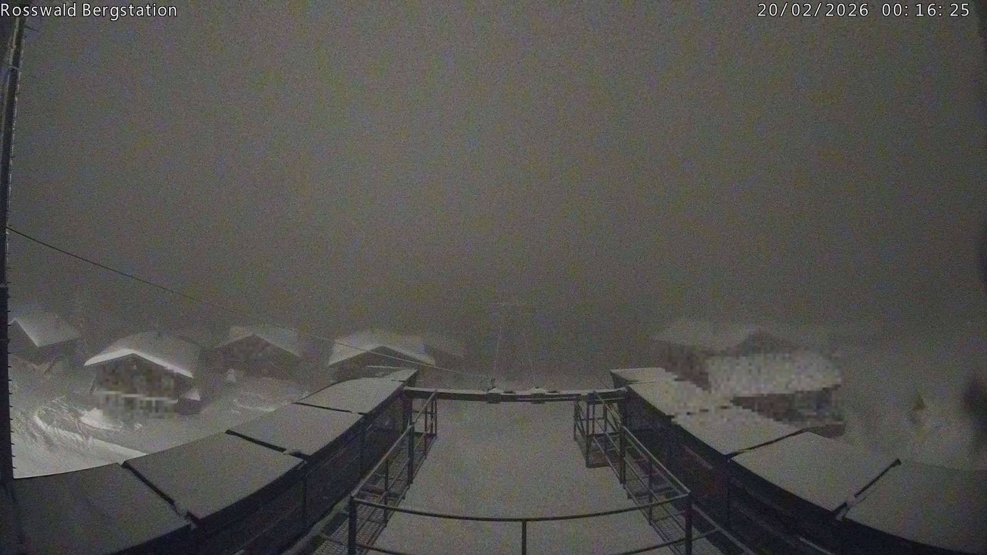 Archiv Foto Webcam Rosswald - Bergstation