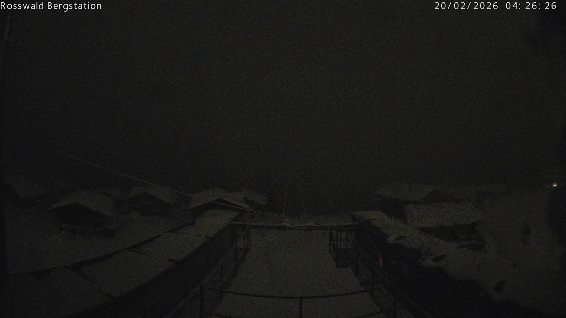 Archiv Foto Webcam Rosswald - Bergstation