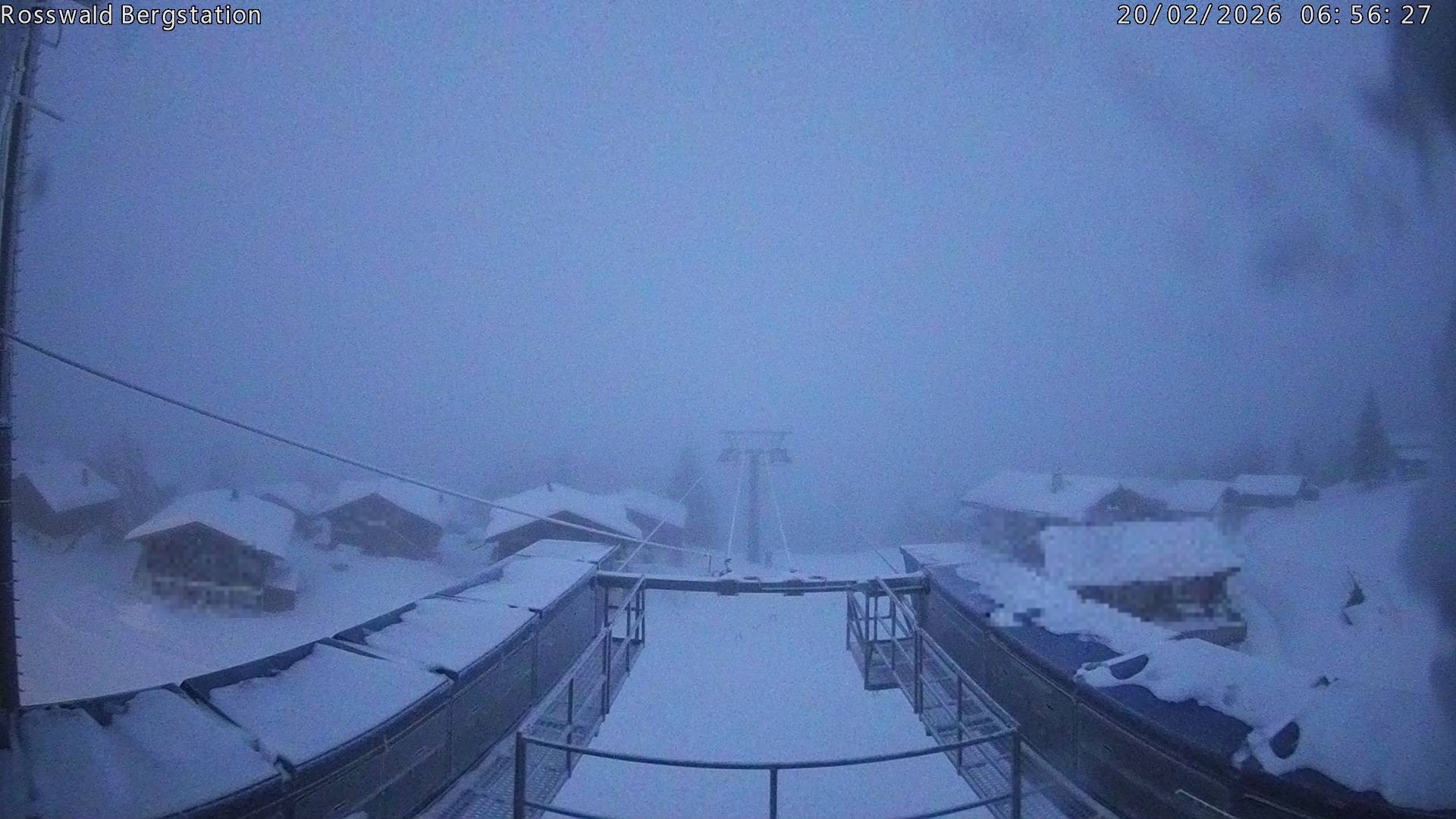 Archiv Foto Webcam Rosswald - Bergstation