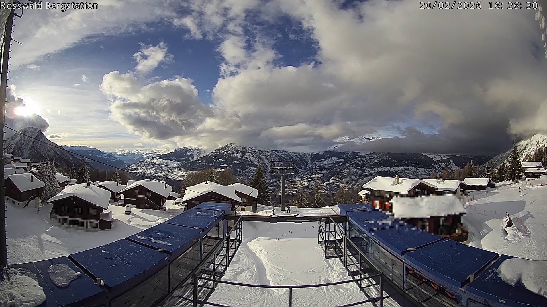 Archiv Foto Webcam Rosswald - Bergstation