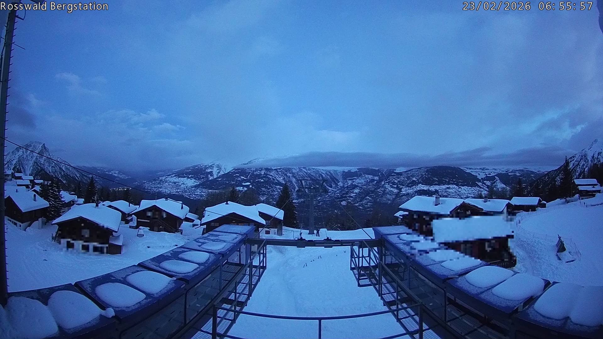 Archiv Foto Webcam Rosswald - Bergstation