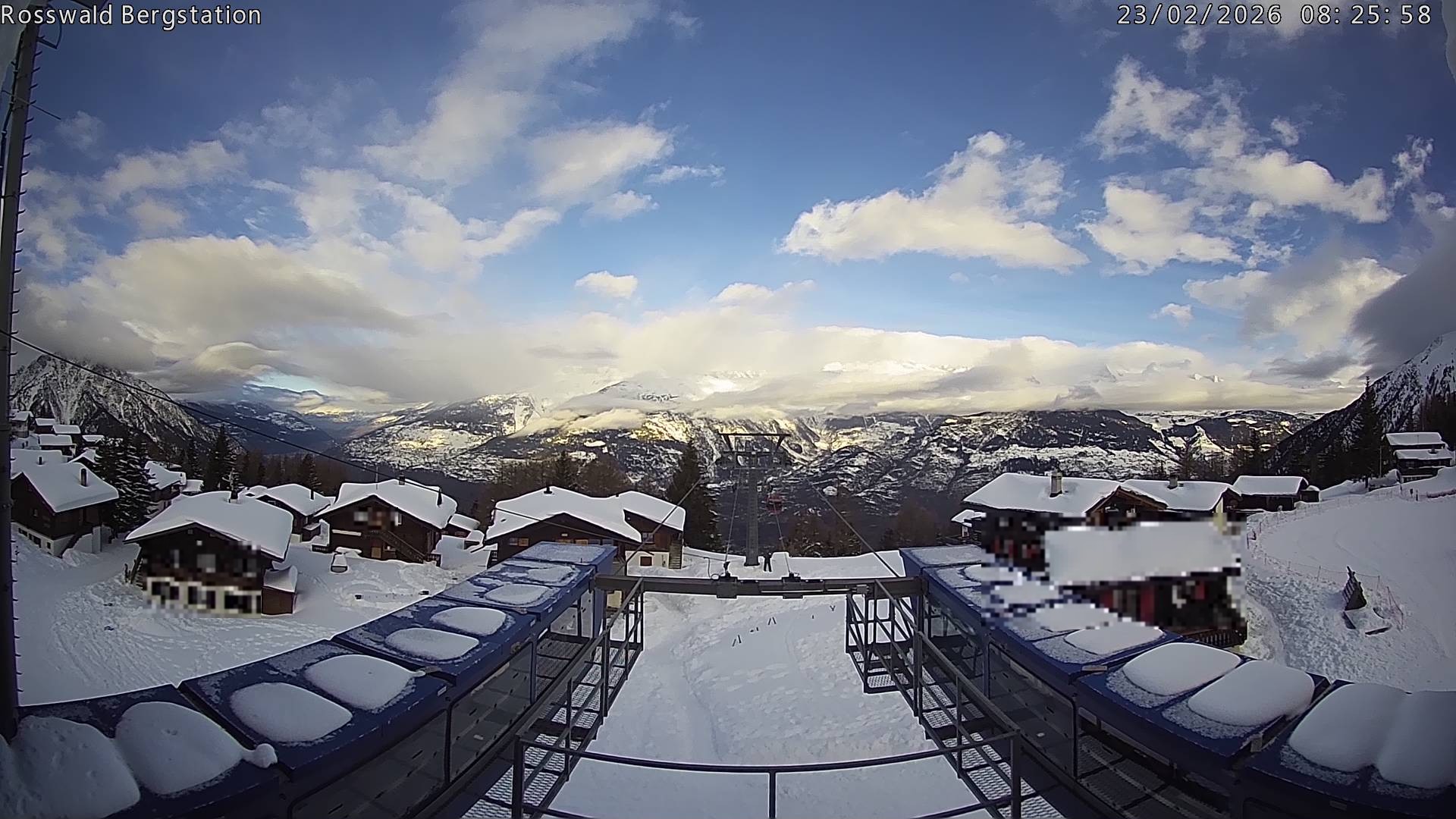 Archiv Foto Webcam Rosswald - Bergstation