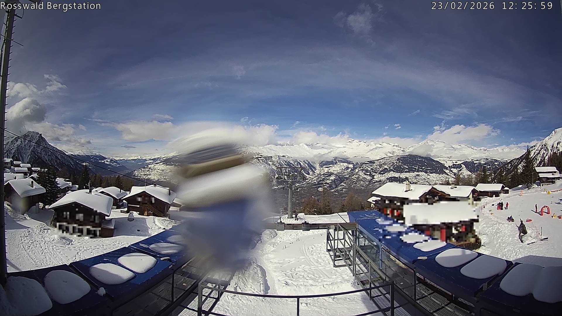 Archiv Foto Webcam Rosswald - Bergstation