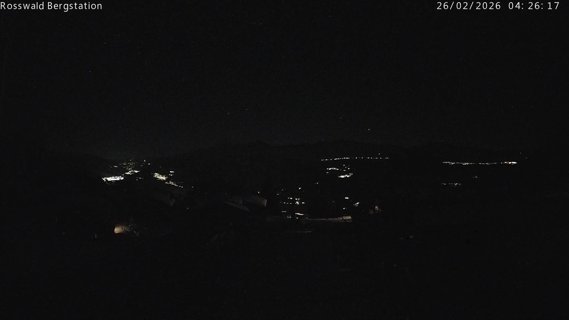 Archived image Webcam Rosswald - top station