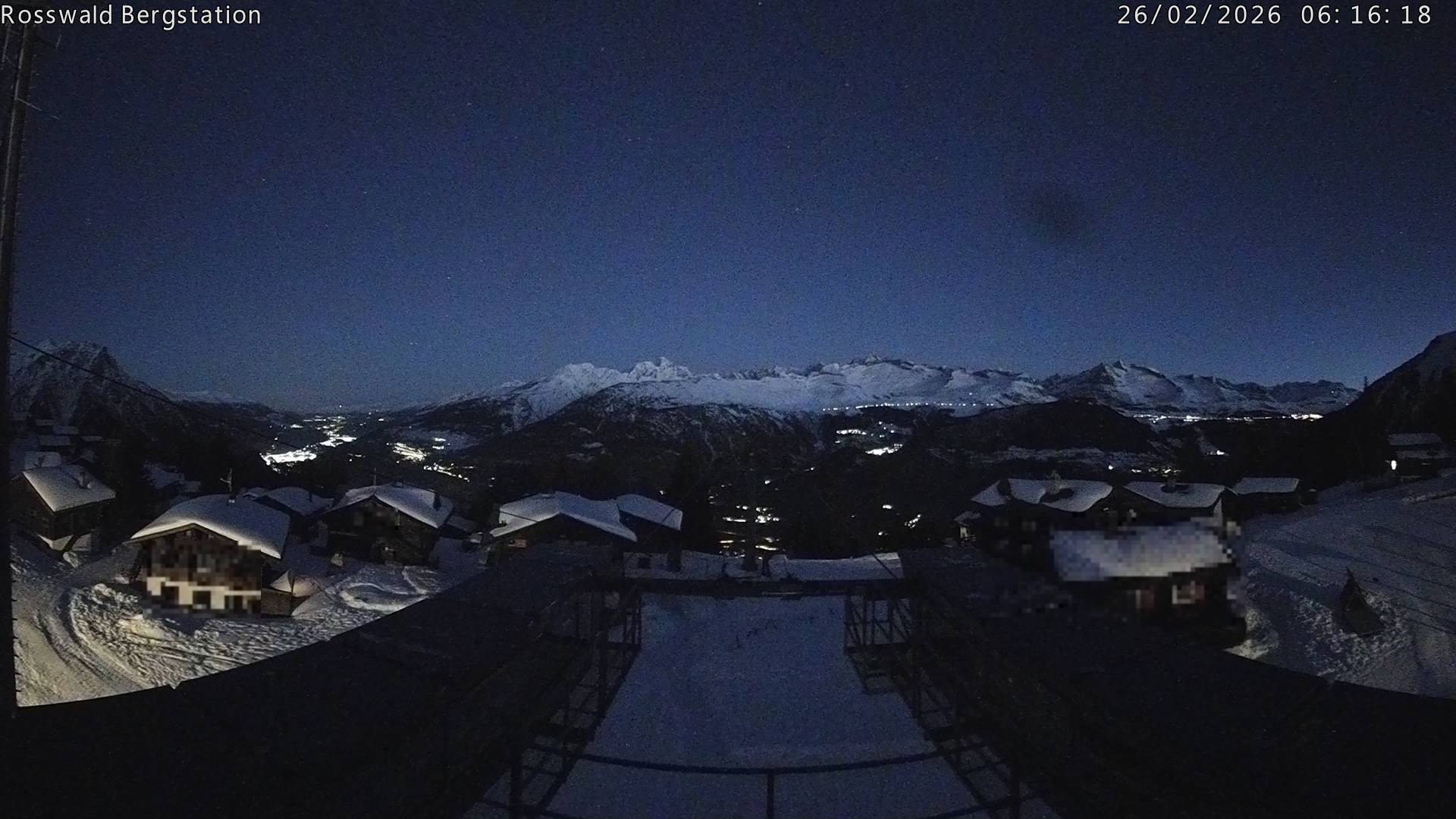 Archived image Webcam Rosswald - top station