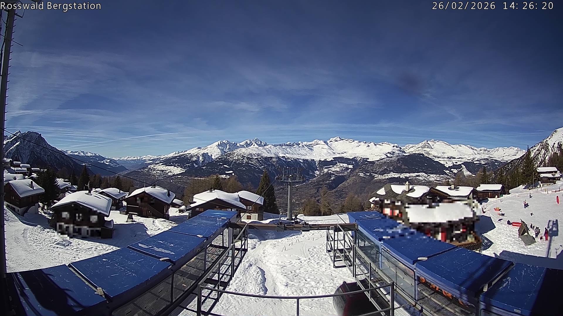 Archived image Webcam Rosswald - top station