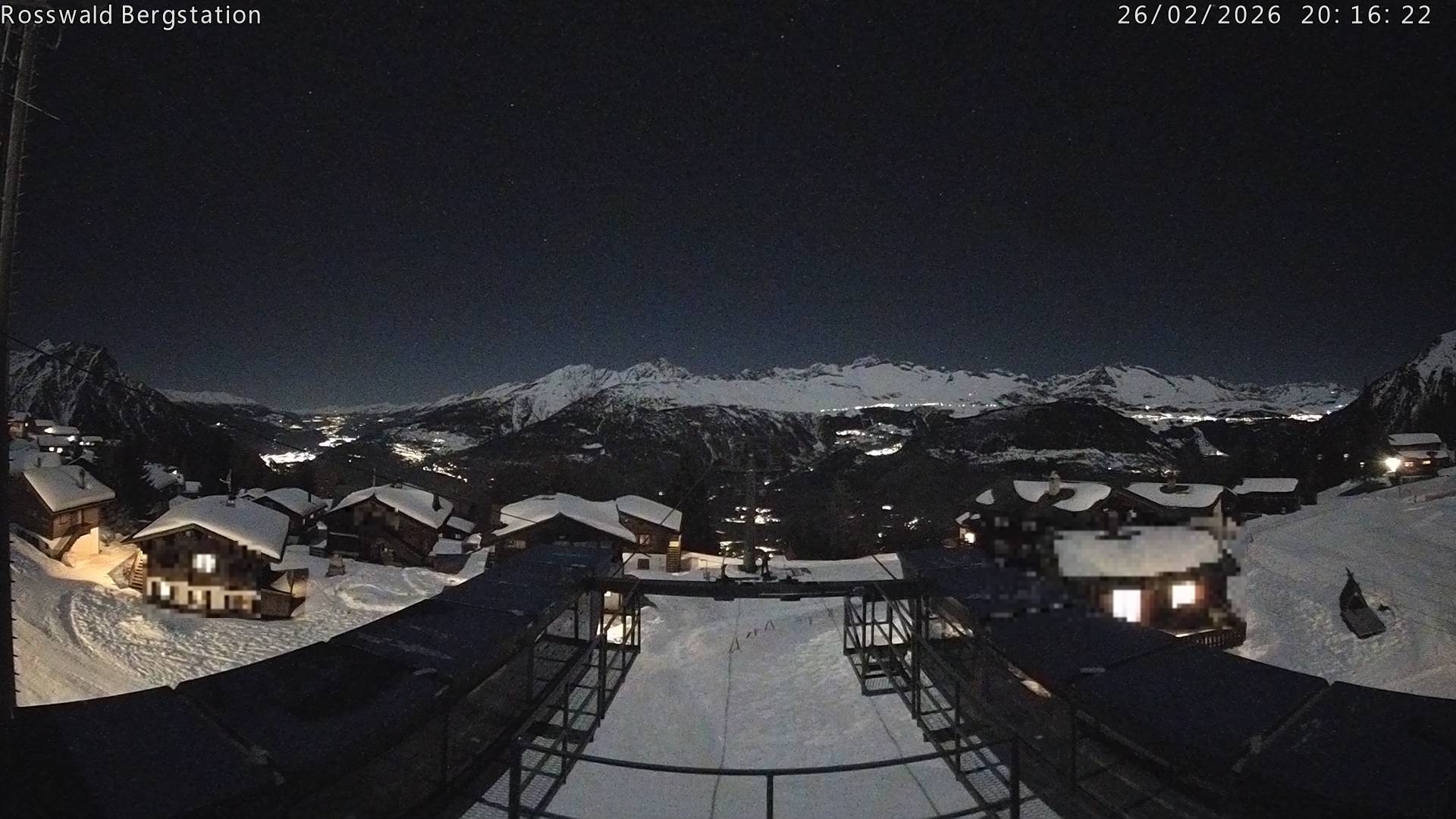 Archived image Webcam Rosswald - top station