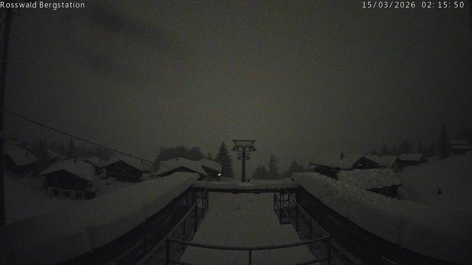 Archived image Webcam Rosswald - top station