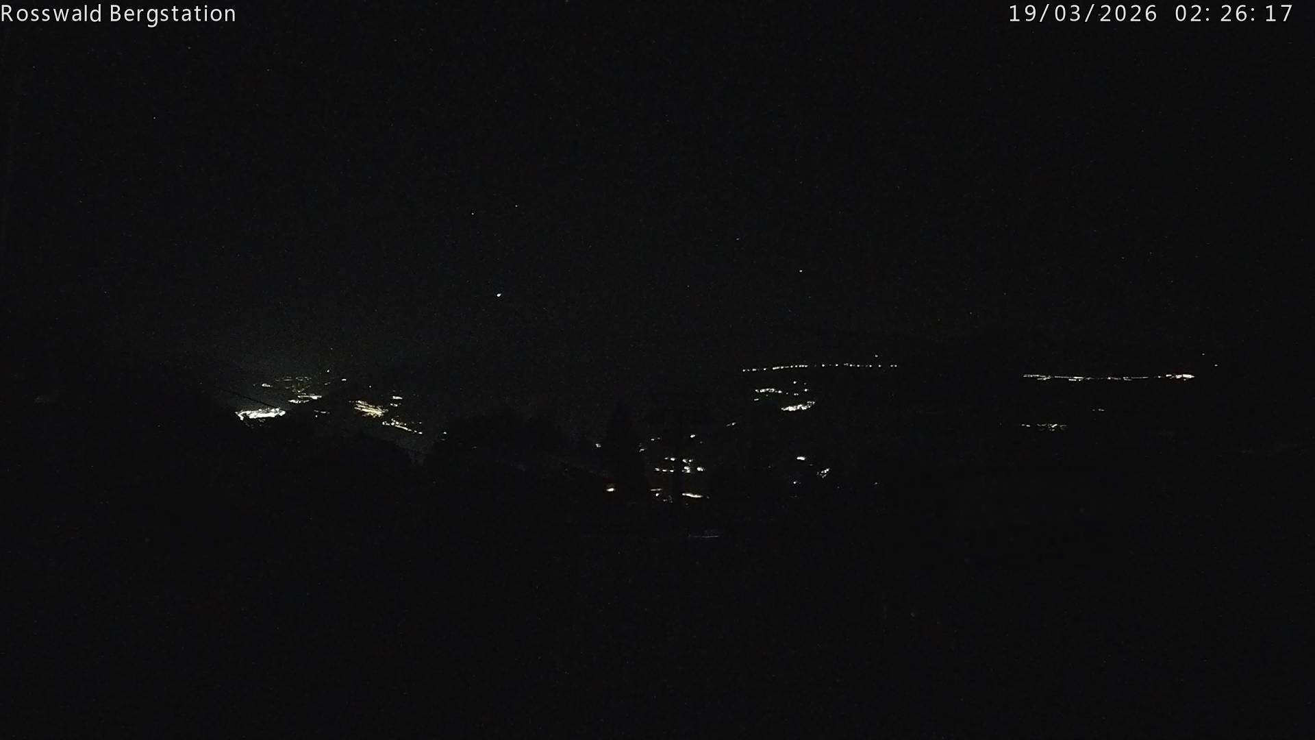 Archiv Foto Webcam Rosswald - Bergstation