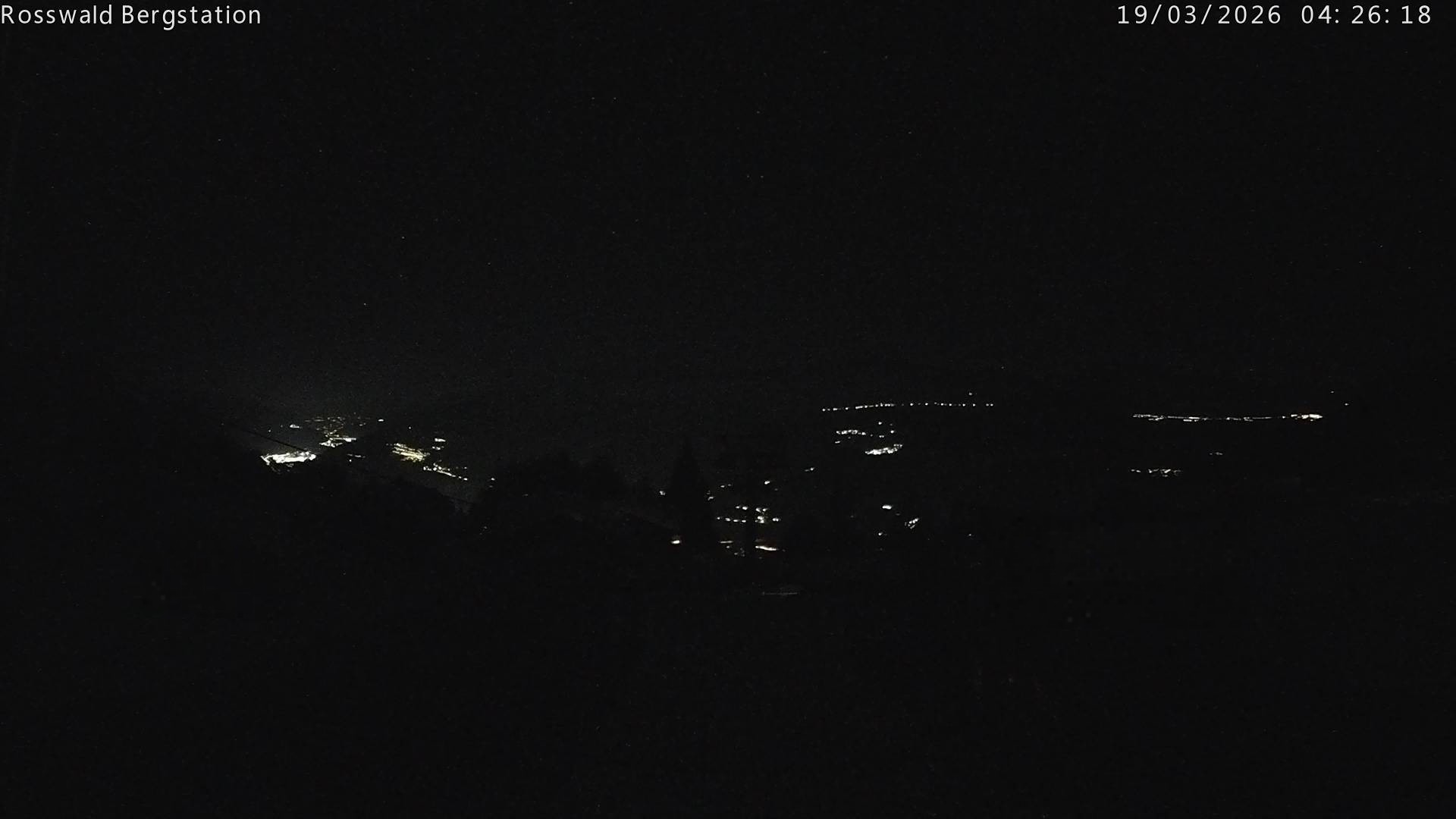 Archiv Foto Webcam Rosswald - Bergstation