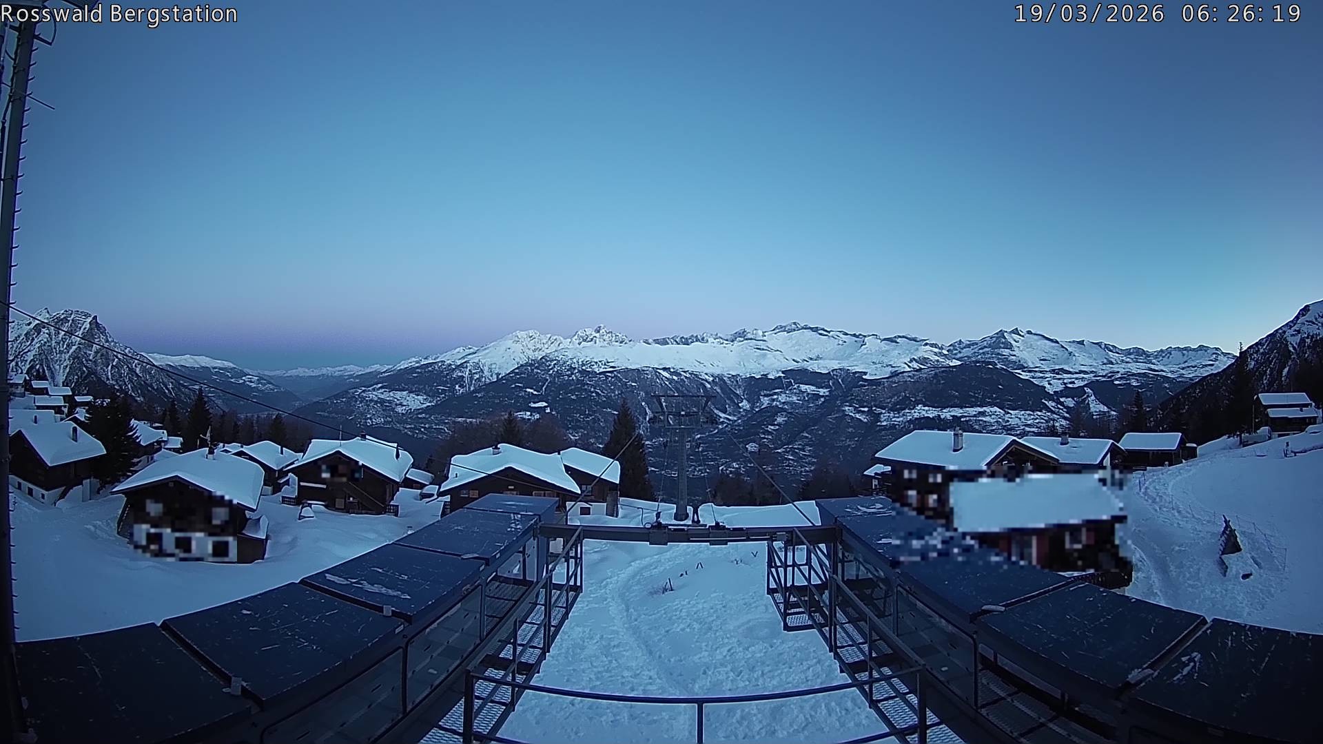 Archiv Foto Webcam Rosswald - Bergstation