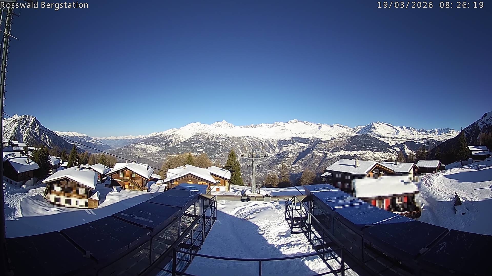 Archiv Foto Webcam Rosswald - Bergstation