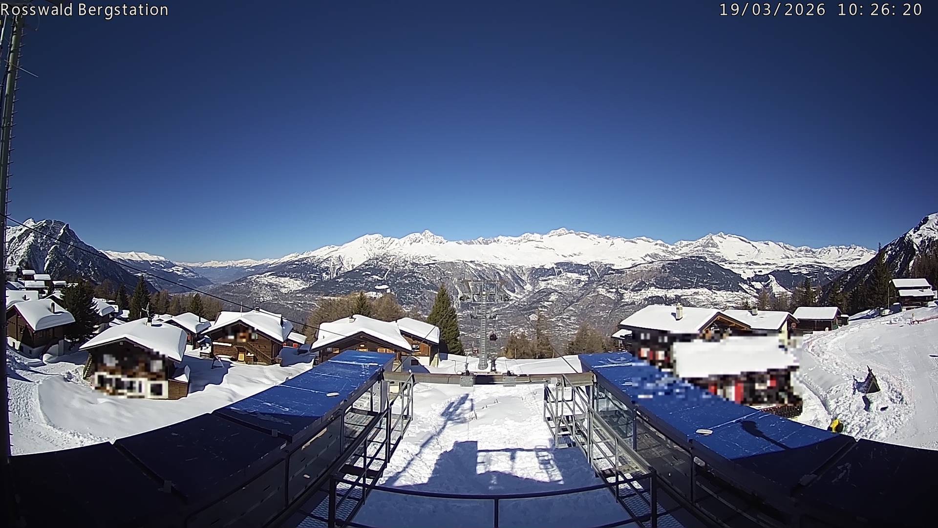 Archiv Foto Webcam Rosswald - Bergstation