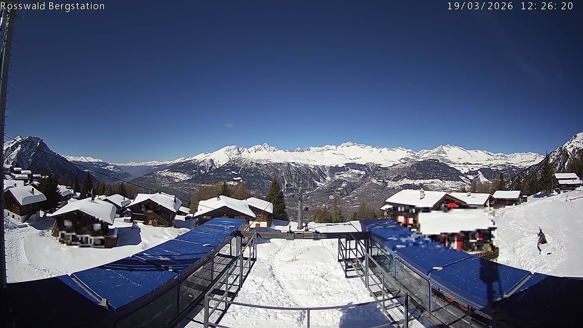 Archiv Foto Webcam Rosswald - Bergstation